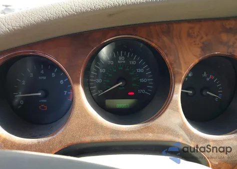 2001 Jaguar Xk8 из США, поврежденный, VIN SAJDA42C51NA17981